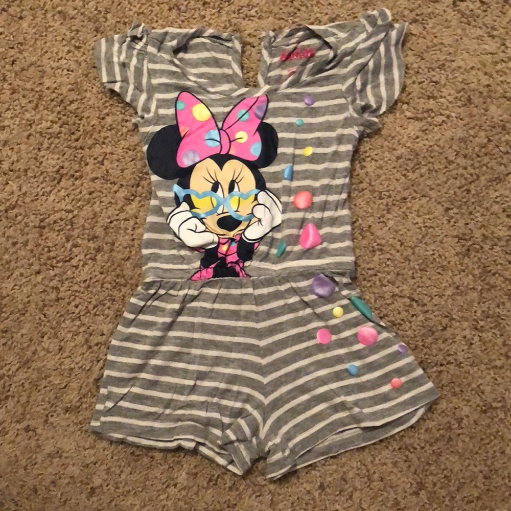 Toddler girls Minnie romper